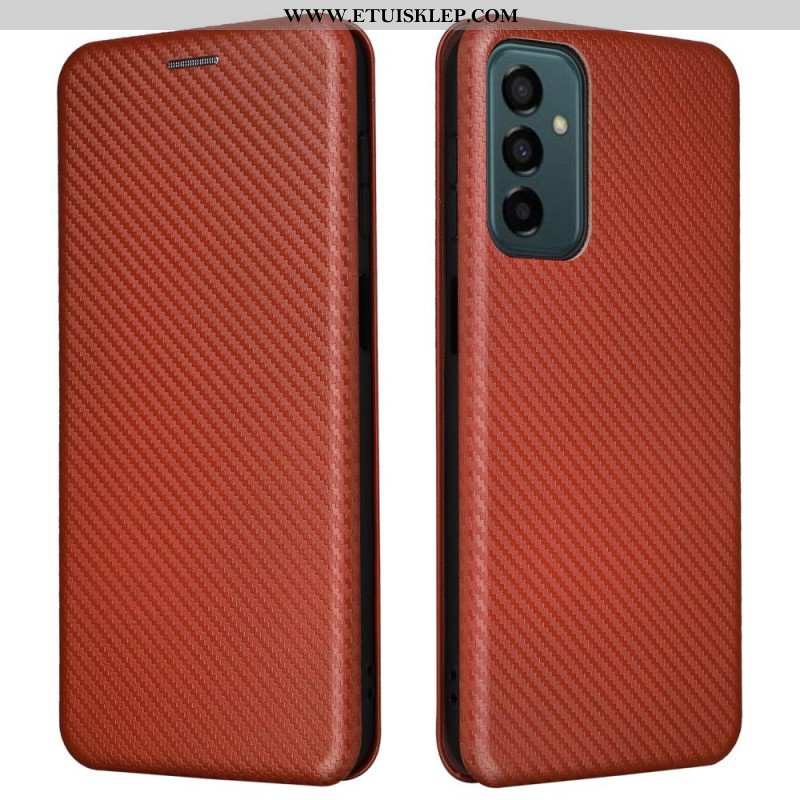 Etui Na Telefon do Samsung Galaxy M23 5G Etui Folio Włókno Węglowe